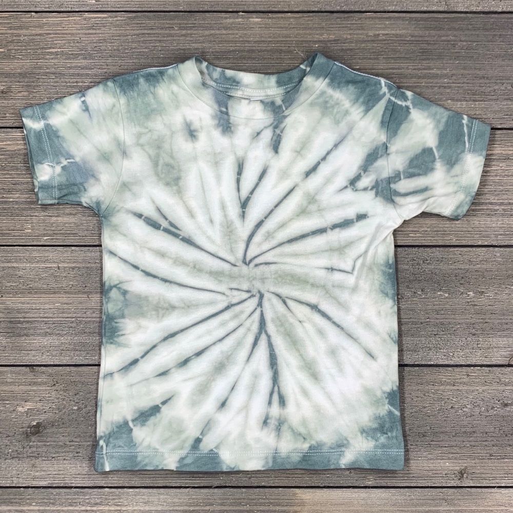 💖2/$25💖 Tie Dye Toddler Shirt / Tie Dye Baby Shirt Olive NWOT